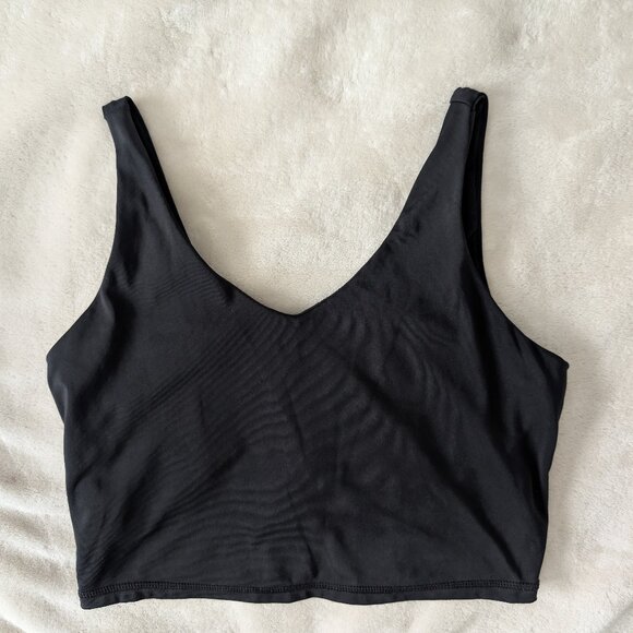 3/$30 Crop athletic tank with built in bra - Picture 1 of 3
